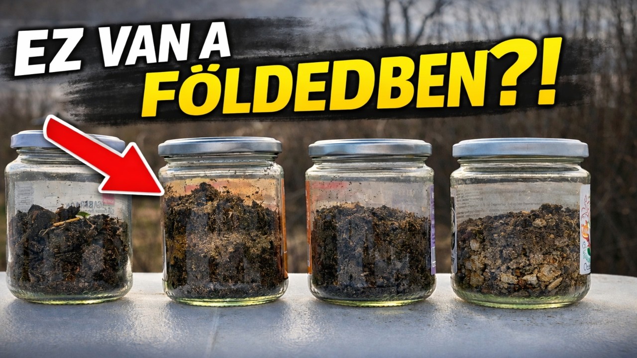 Mi van VALÓJÁBAN a kertem talajában?