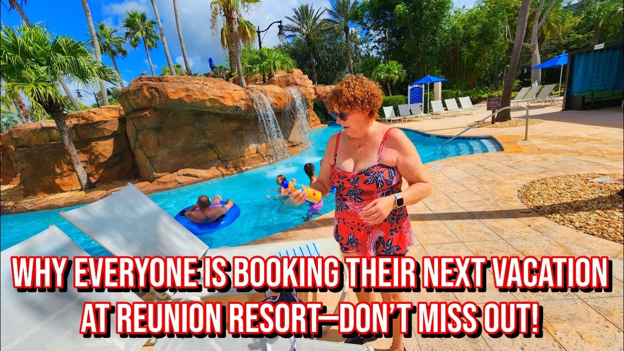 Is This Kissimmee’s BEST Hidden Vacation Spot? Reunion Resort Water Park Review!