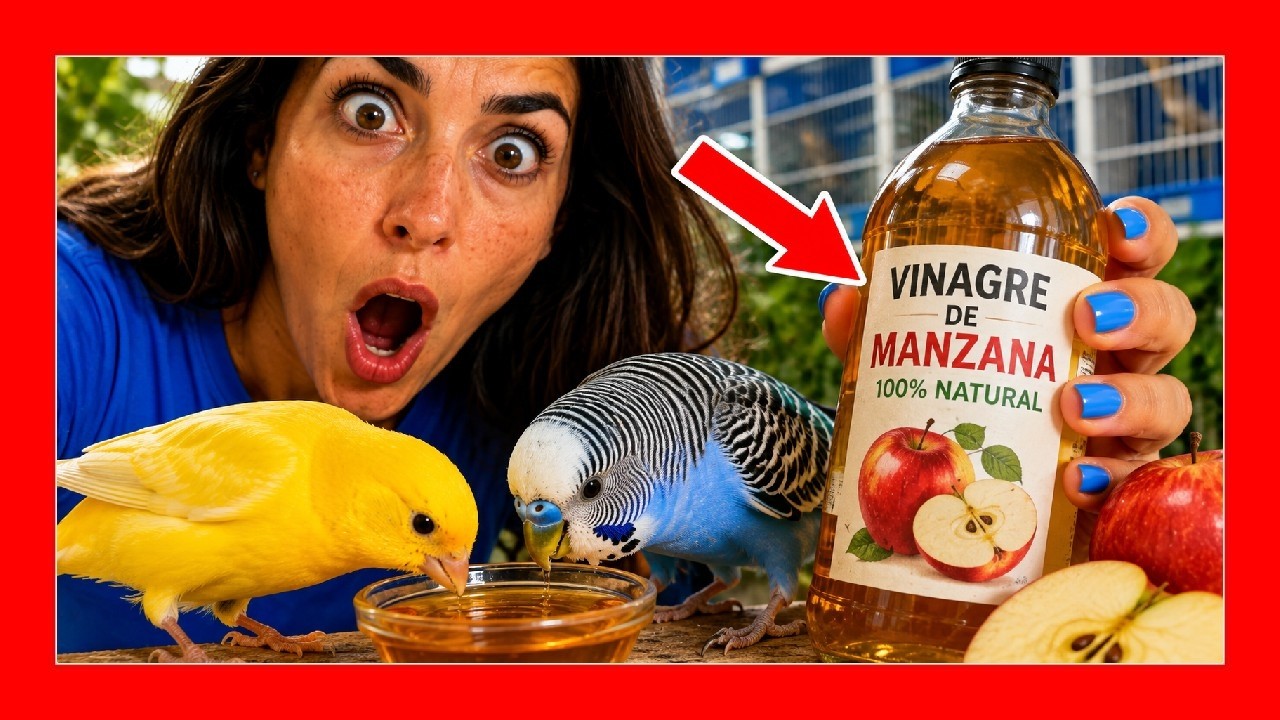 Яблочный уксус для канареек и птиц 🐤 Природные средства для птиц