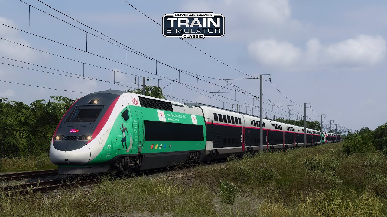 Train Simulator Classic : En TGV Duplex (Rame 285 JO) de Lyon-St-Exupéry à Marseille-St-Charles