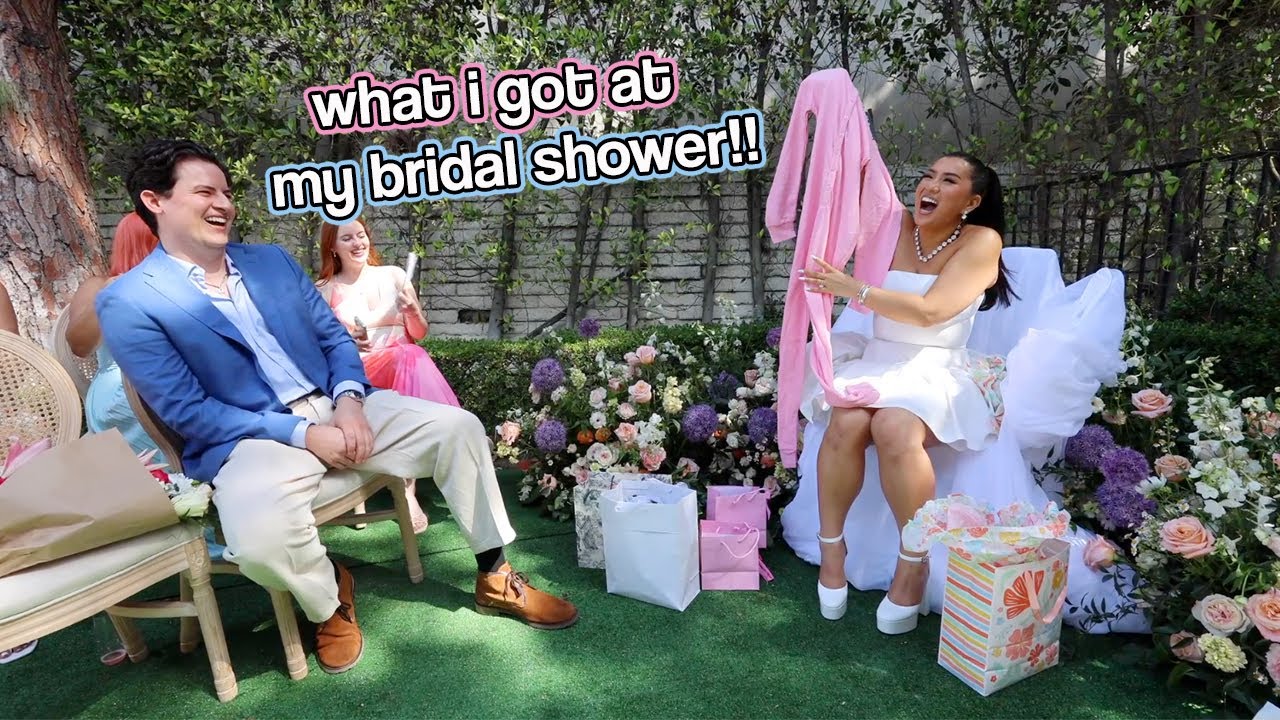 MY BRIDAL SHOWER!! Present Haul & Making Labubu Gifts!!