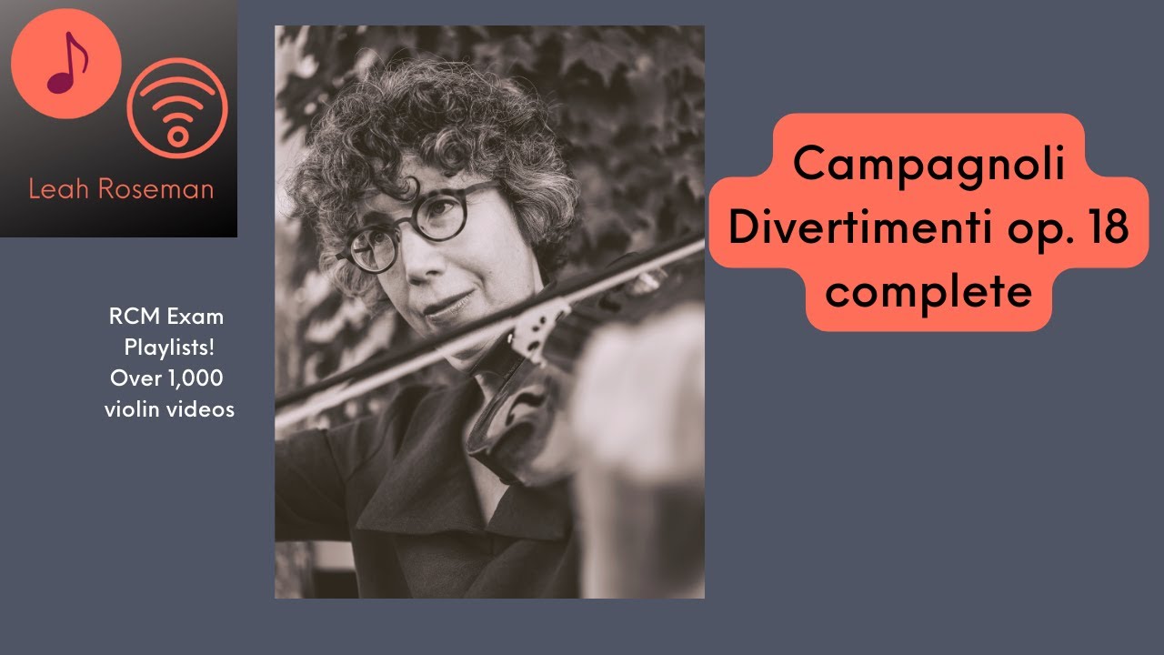 Campagnoli op  18 no  1 Capriccio 4th mvt with link to PDF
