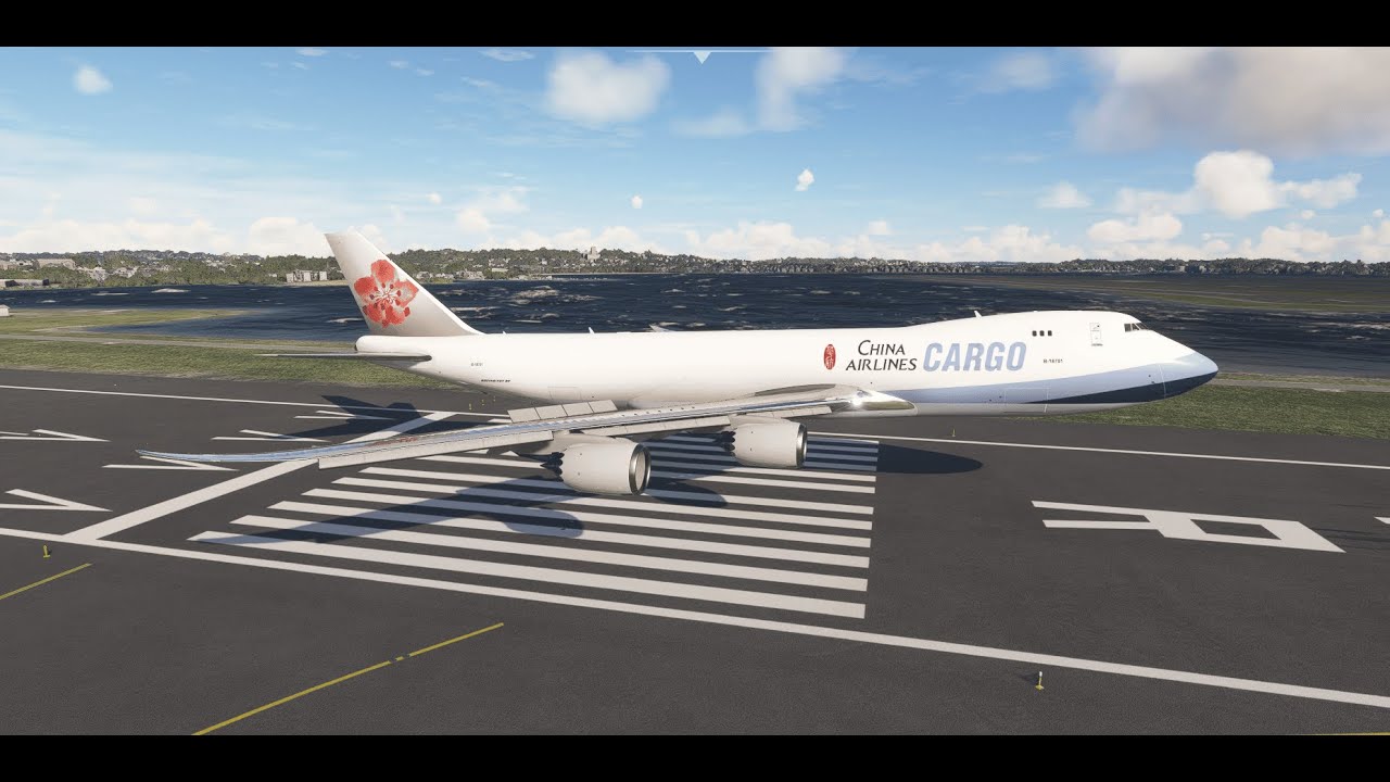 Perfect Control! China Airlines Cargo B747 Executes a Flawless Landing! -4K