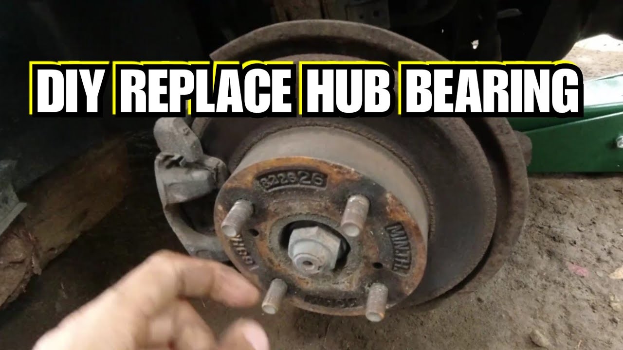 DIY REPLACE HUB BEARING