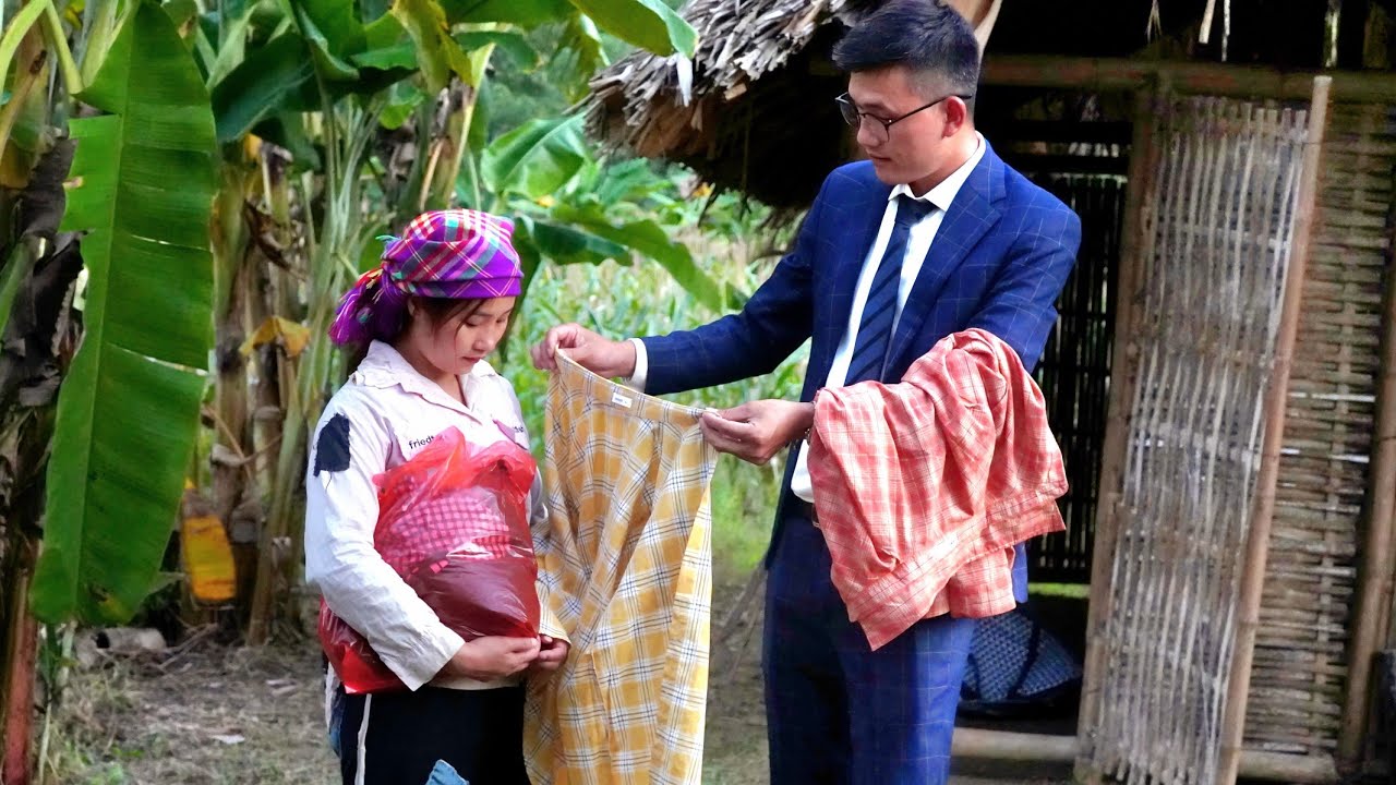 Single mother was taken care of and given new clothes by a young CEO.