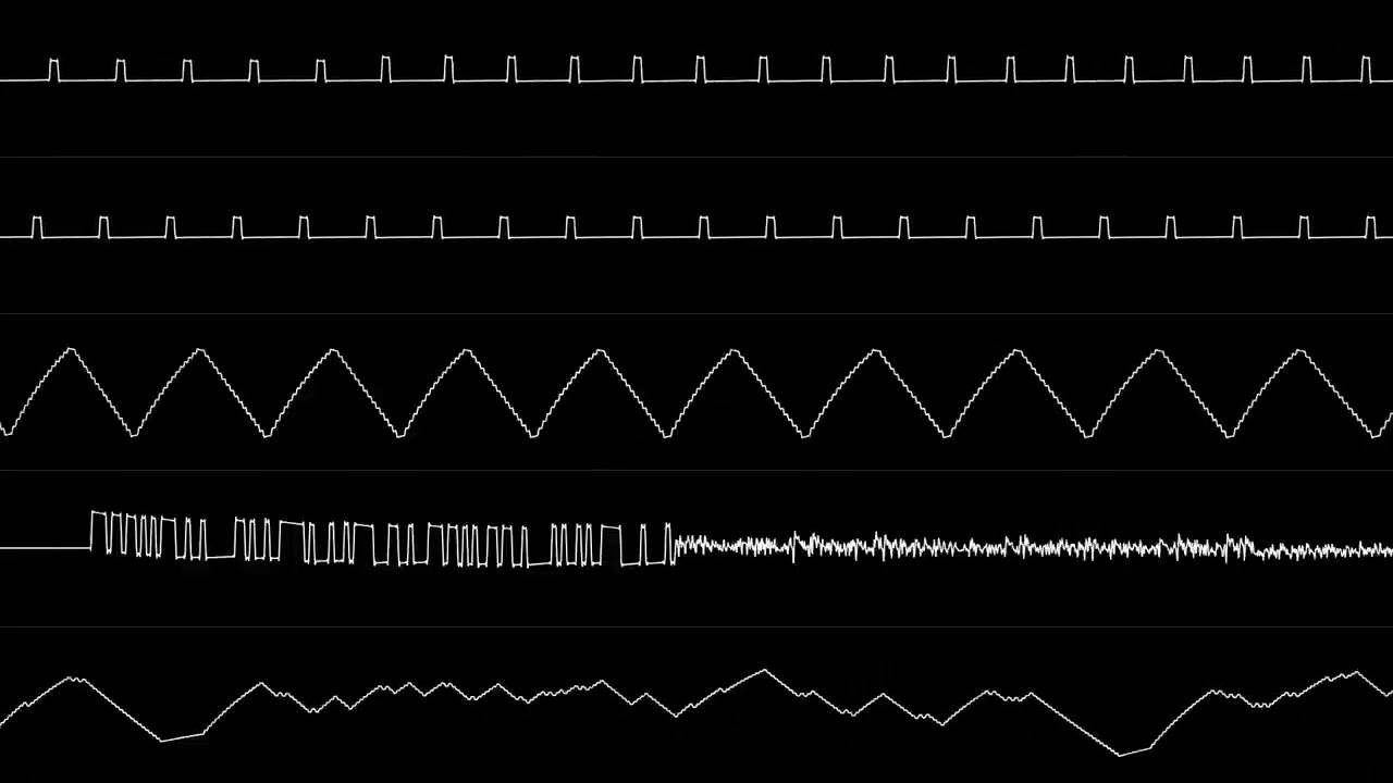 Batman (PC Engine) - Stage 1 [2A03 Remix] [Oscilloscope View]