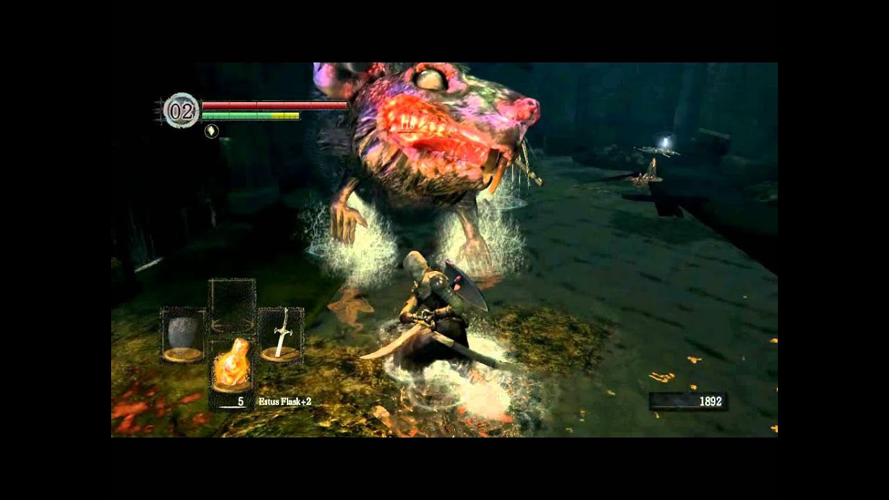 Dark Souls Ratzilla (Giant Rat boss)