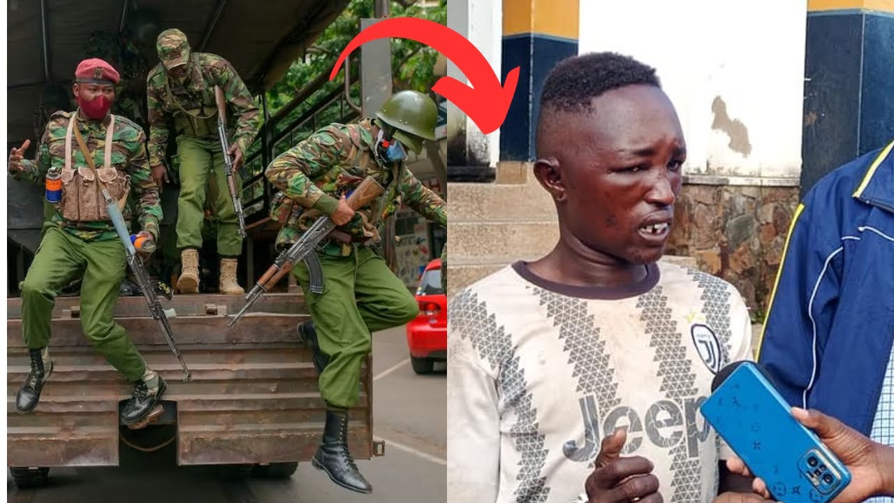 WATCH RAW DRAMA AS POLICE HUNT AND ARREST A NOTORIOUS BANDIT IN BARINGO!