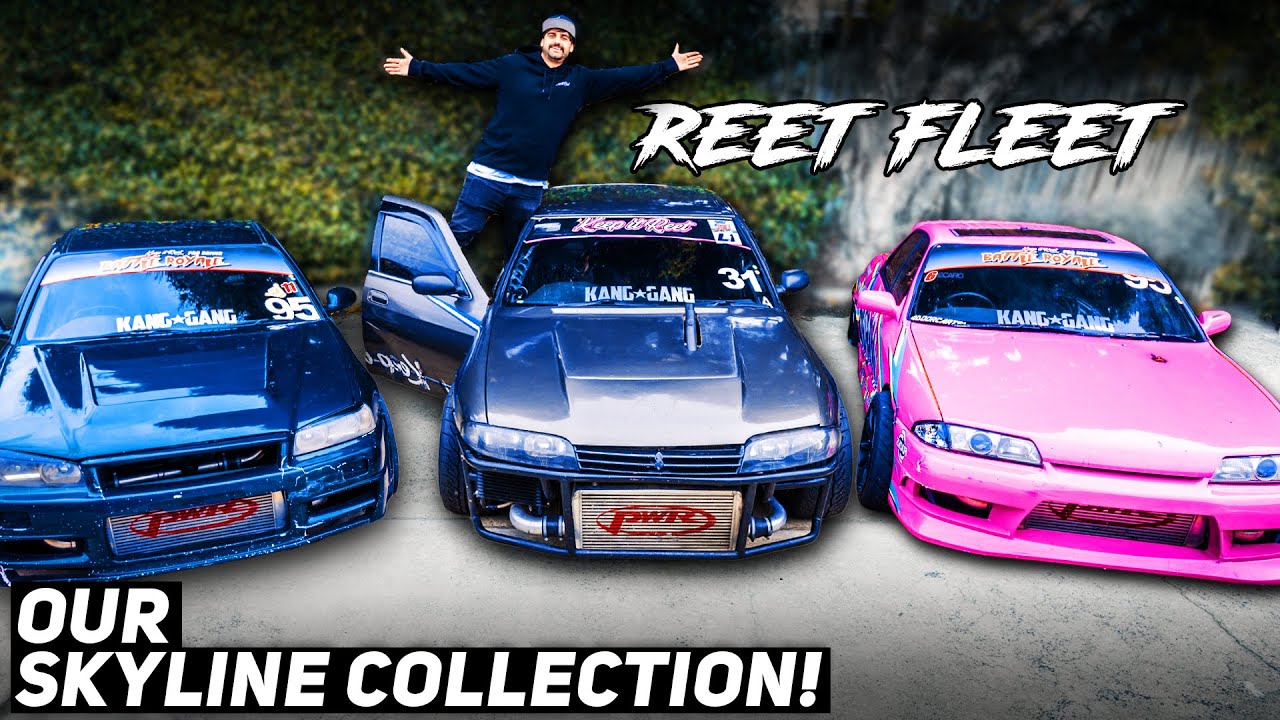 Наша коллекция дрифт-каров Nissan Skyline! Полный обзор всех дрифт-каров!