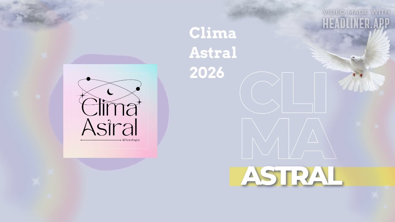 Clima Astral 2026 | Lunalogia