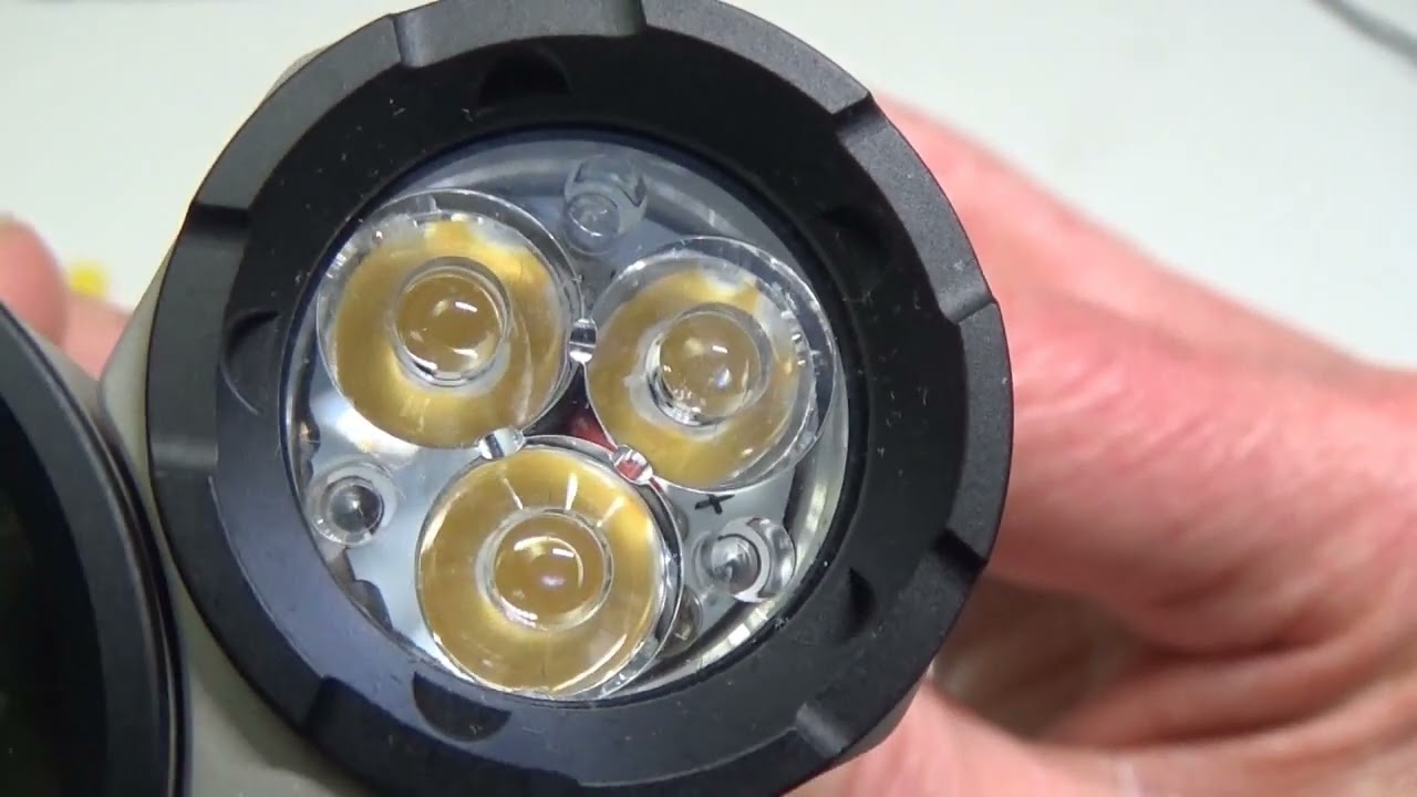 Acebeam M1 Terminator. Dual-LED (LEP) Focusing Flashlight. 3500 Lumens.