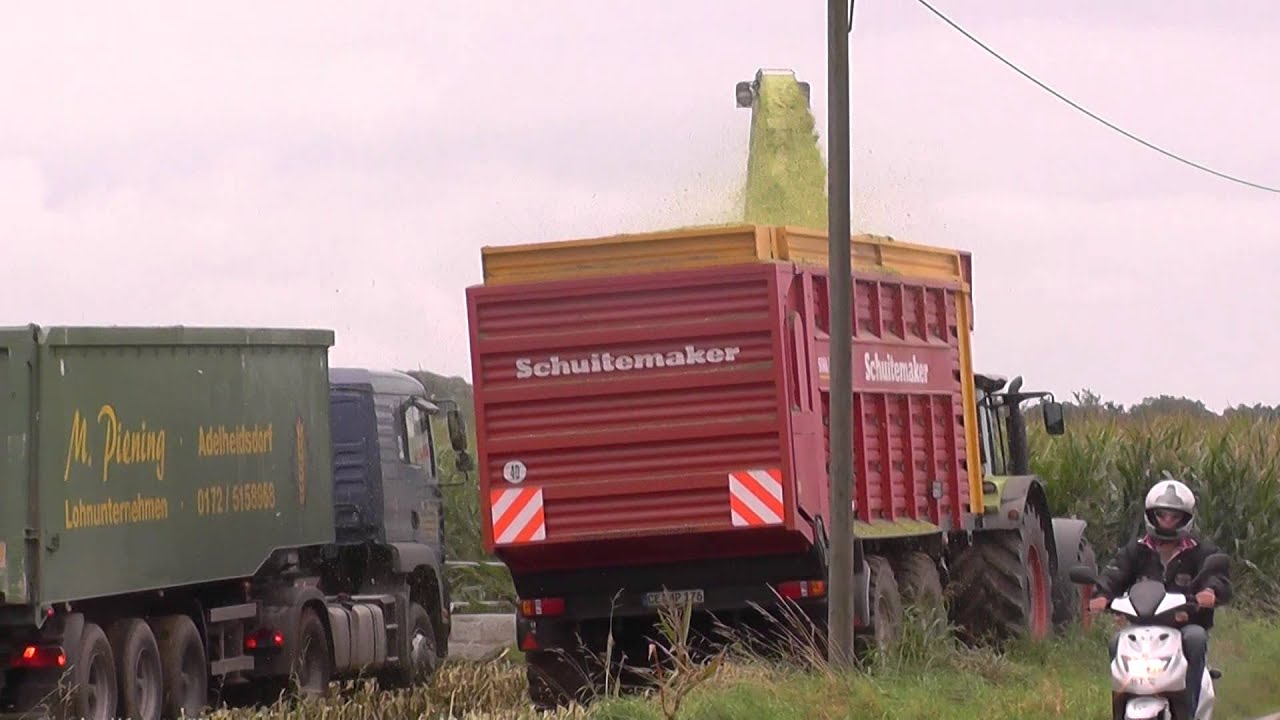 Maishäckseln 2014 XXL mit Claas Jaguar 960 u. 980 Teil 1.