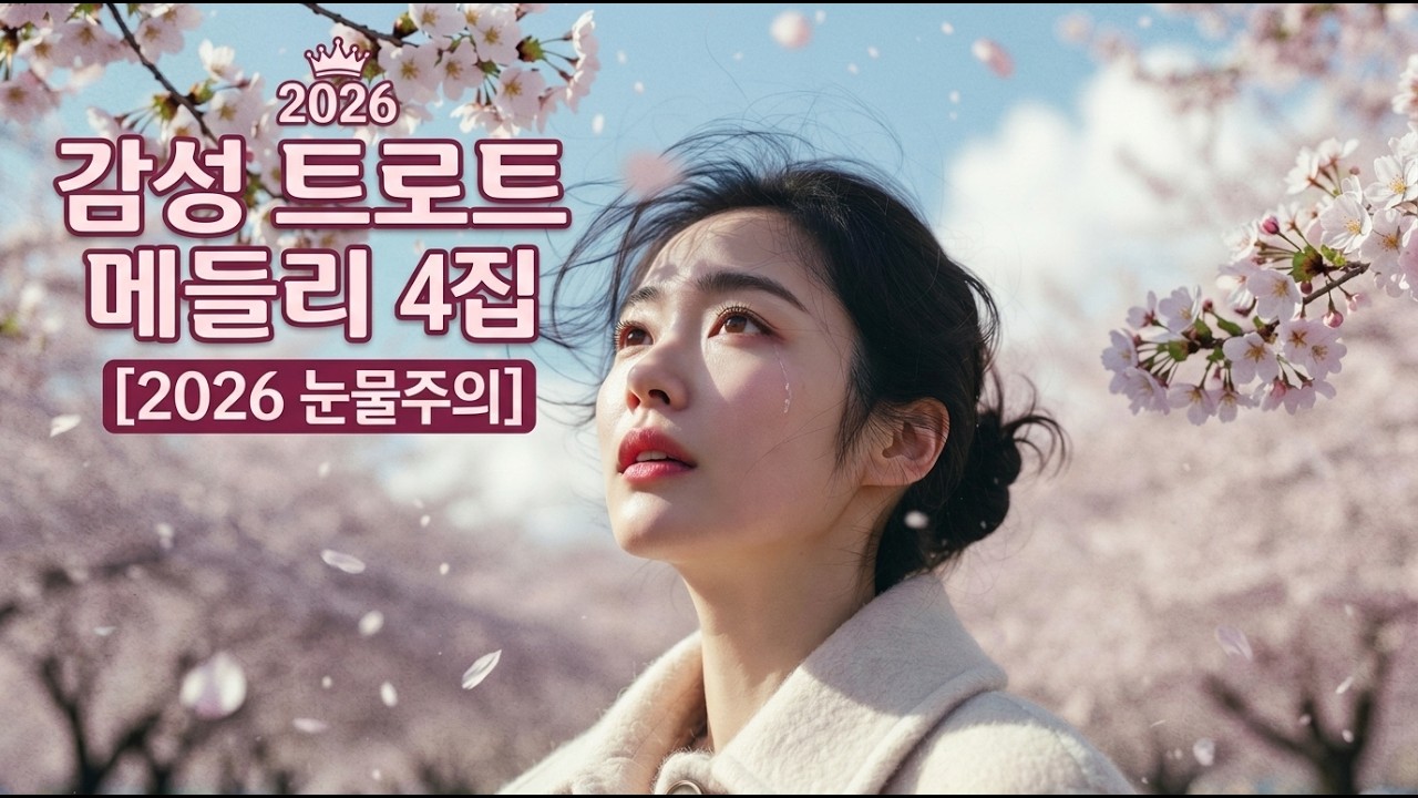 2026년 봄 커피한잔하면서 듣기 좋은 감성트로트 4집 인기곡 최신곡 #최신트로트 #트로트