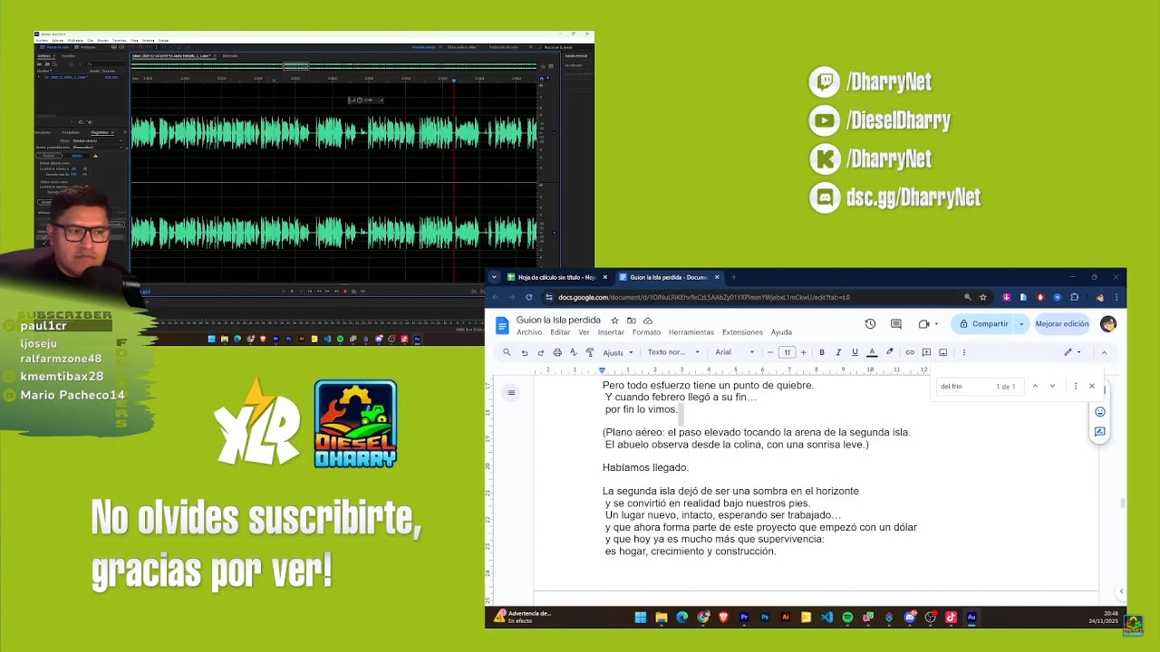 De Voz a Video: Cómo Creo el Gancho Perfecto en Mis Videos de FS25 | OBS + Audition + Premiere 🎙️🎬🔥