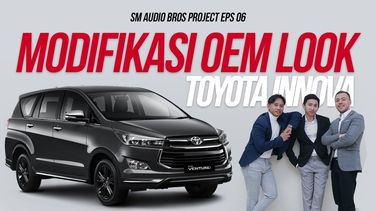 FULL AUDIO TOYOTA INNOVA - SM AUDIO BROS PROJECT 6