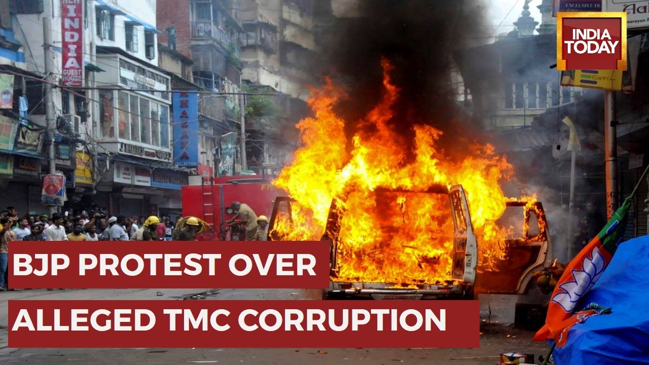 Bengal Street War: Protest Racked By Stone-Pelting, Police Use Force To Break Up Angry Protestors