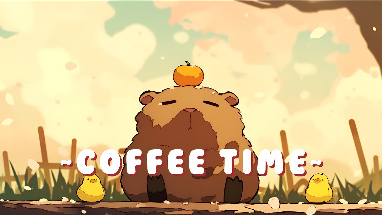 Capybara Lofi Zone | Relaxing Music for Work/Study ✨