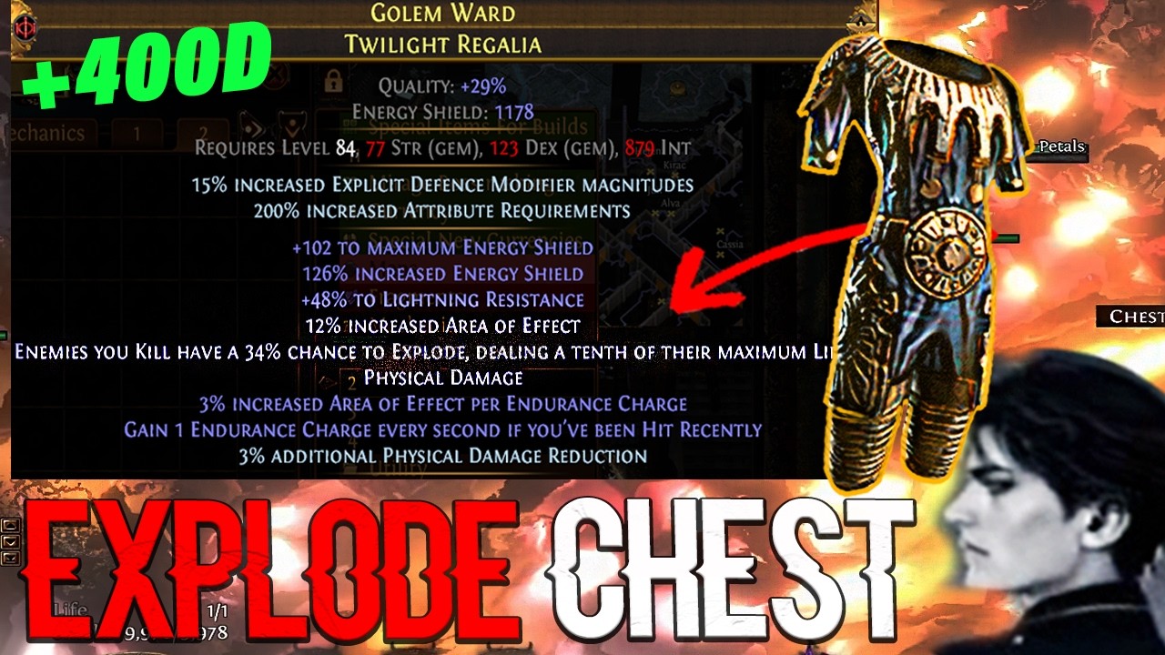 How ANY Noob Can Craft The Elevated Explode Chest - Step by Step Crafting Guide - POE 3.28 Mirage
