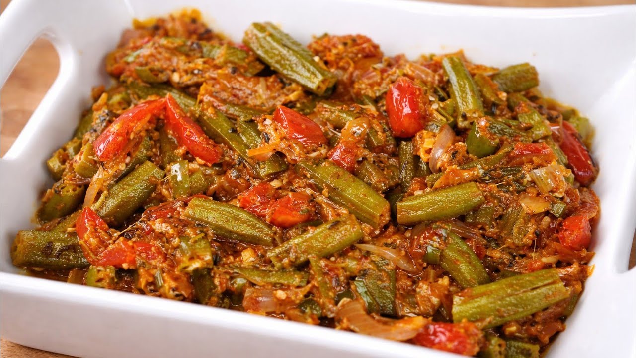 Dahi Wali Bhindi Recipe  So Creamy & Delicious! 😋#dahiwalibhindi #viralfood #bhindimasala #recipe  
