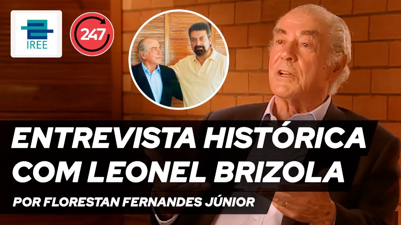 Entrevista histórica com Leonel Brizola – Por Florestan Fernandes Júnior