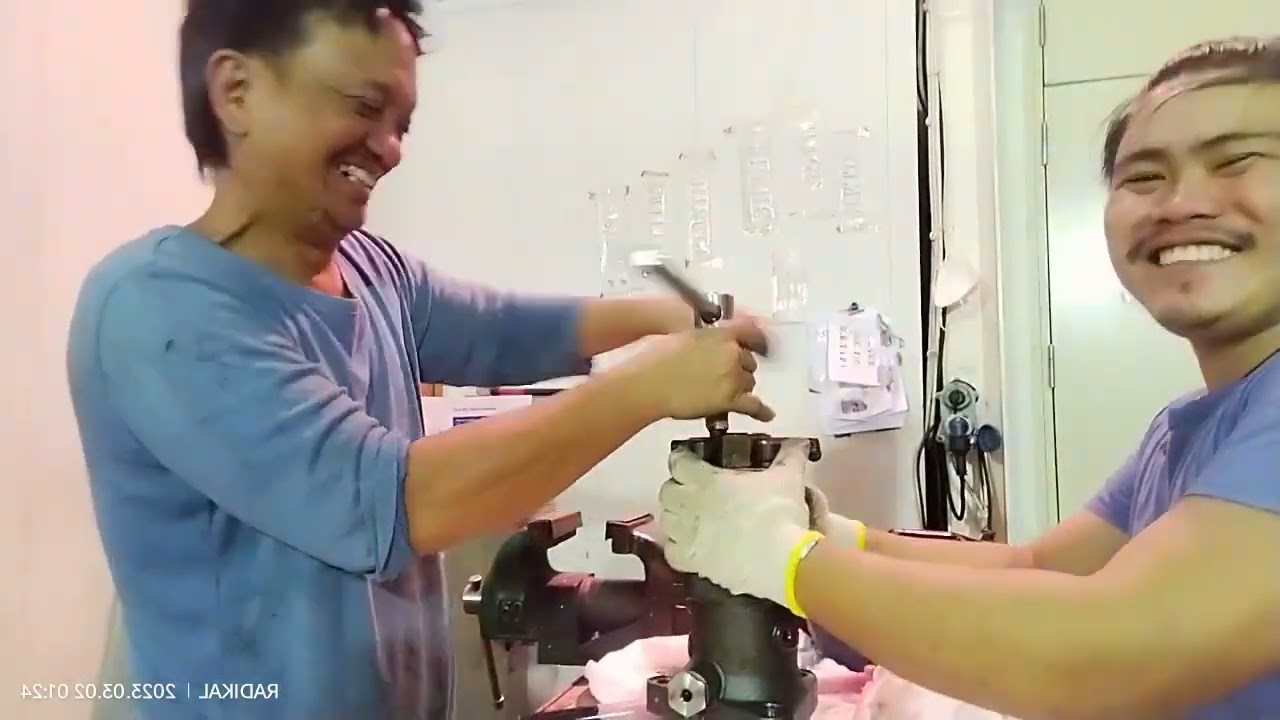 FUEL OIL INJECTION PUMP OVERHAUL.(DAIHATSU 6DE 18)