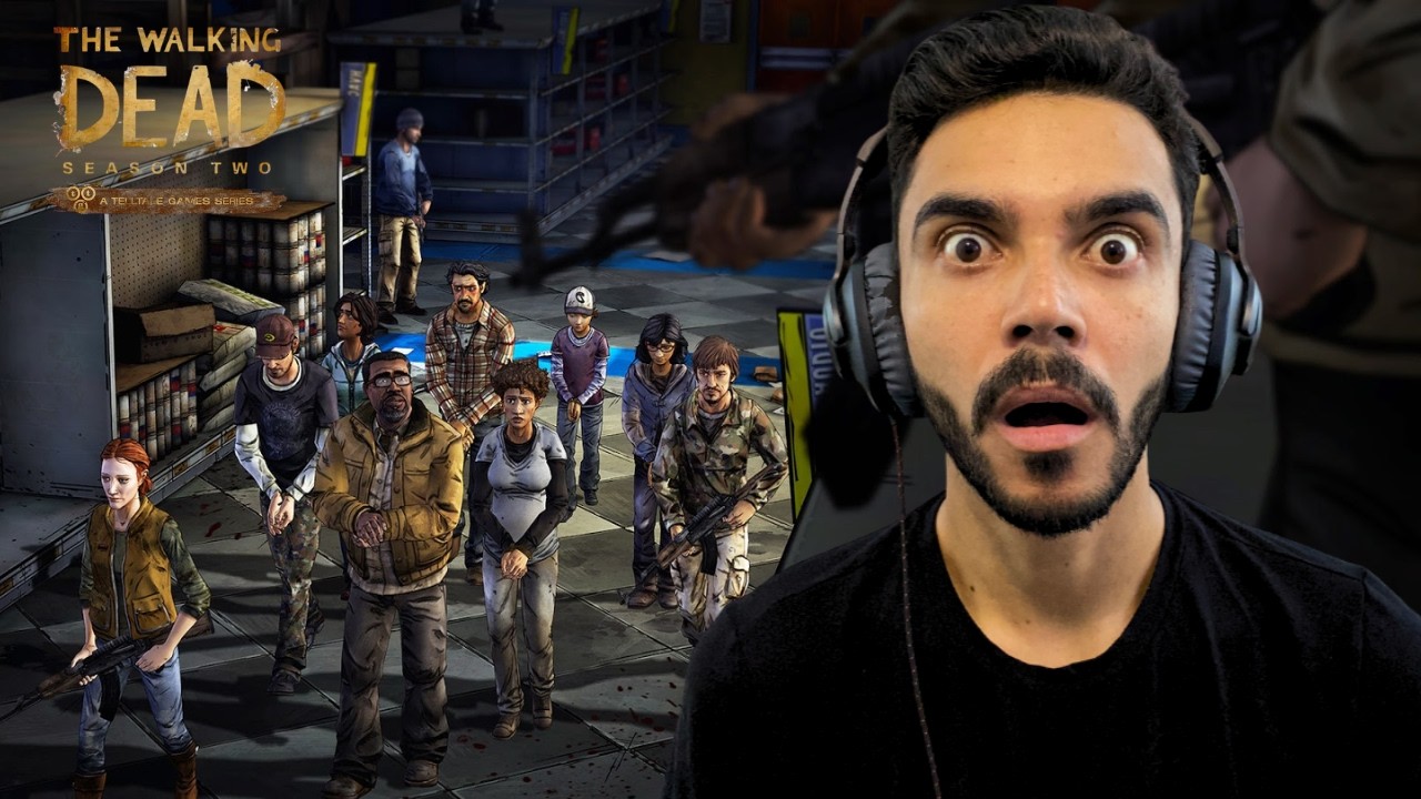 O ACAMPAMENTO DO CARVER! - THE WALKING DEAD: SEASON 2 - Parte 8