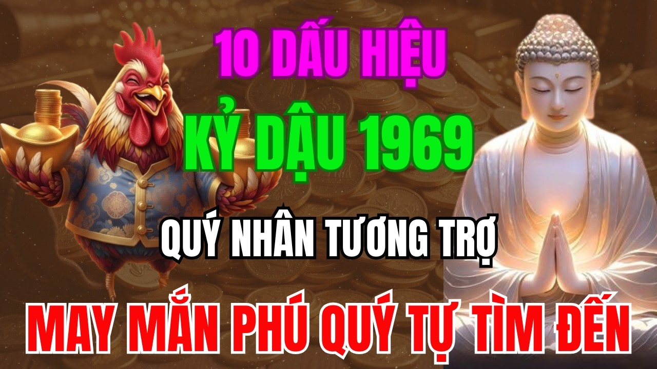10 Dấu Hiệu KỶ DẬU 1969 Được Trời Thương Phật Độ, Quý Nhân Tương Trợ, May mắn Phú Quý Tự Tìm Đến