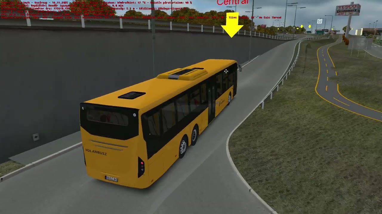 Omsi 2 Deélpest 5.0 576 Kőbánya Kispest M Volvo 8900
