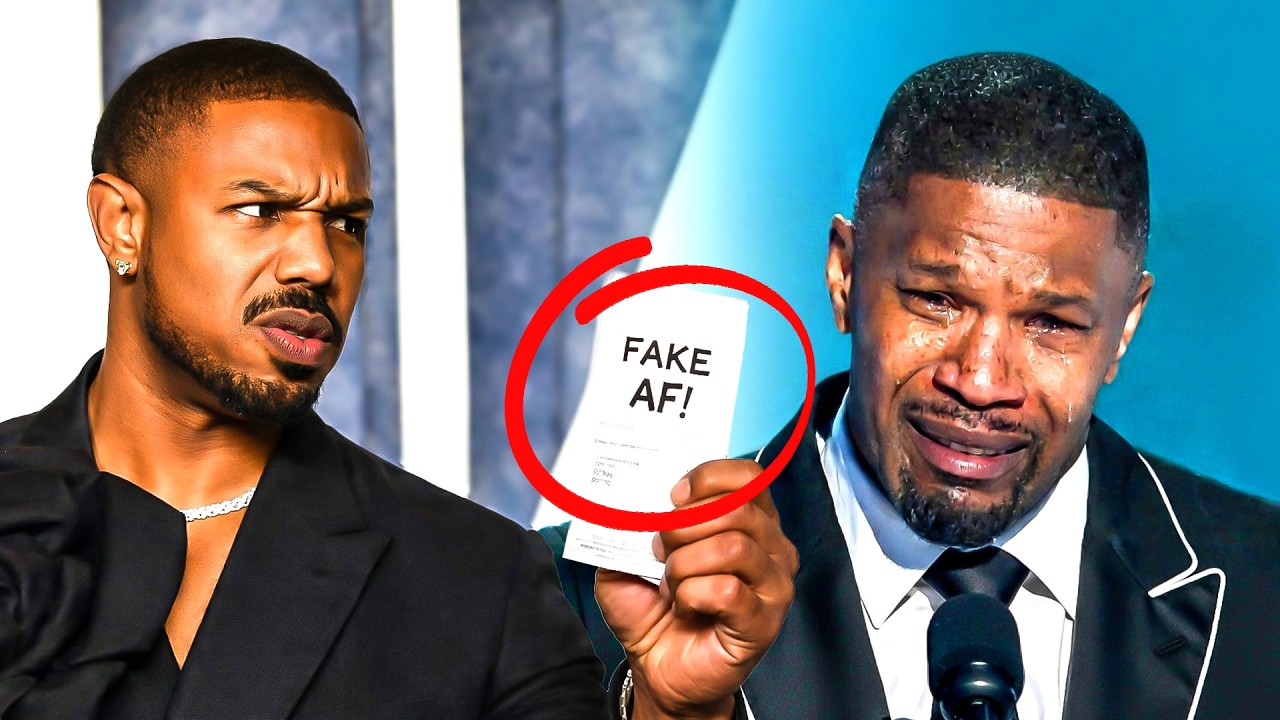 Michael B Jordan Gives Jamie Foxx What He DESERVES!