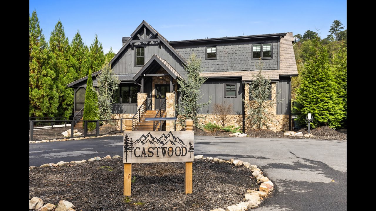 The Castwood | Luxury Modern Cabin on the Toccoa River | Blue Ridge, GA Vacation Rental