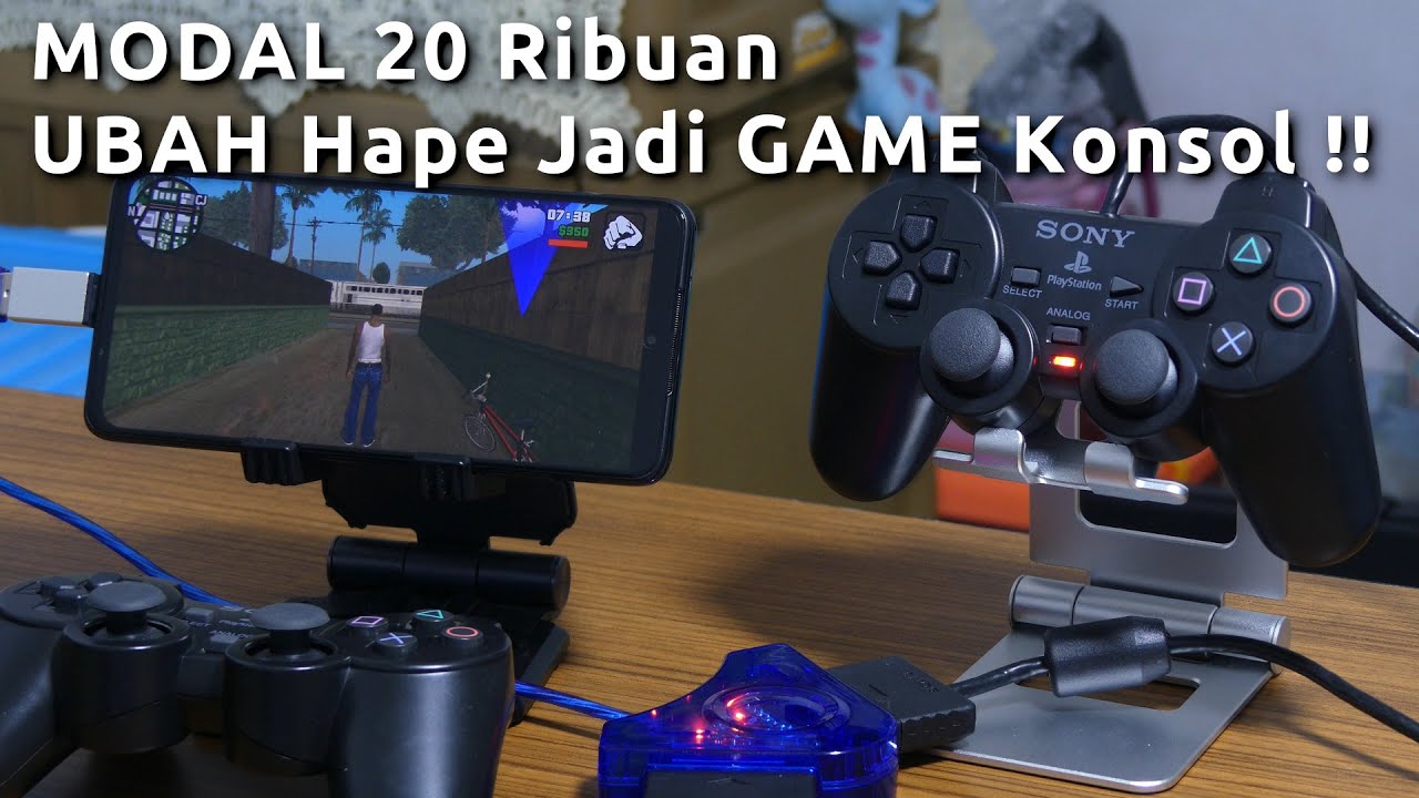 Cara Pakai Stik PS2 di Android - Cara Stik PS2 Ke Android