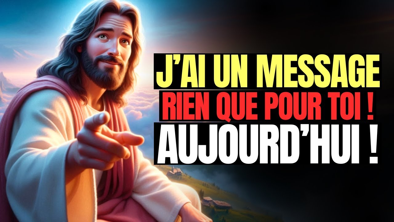 Dieu dit : C’est uniquement pour toi, alors ne passe pas à côté ! | Message de Dieu pour toi