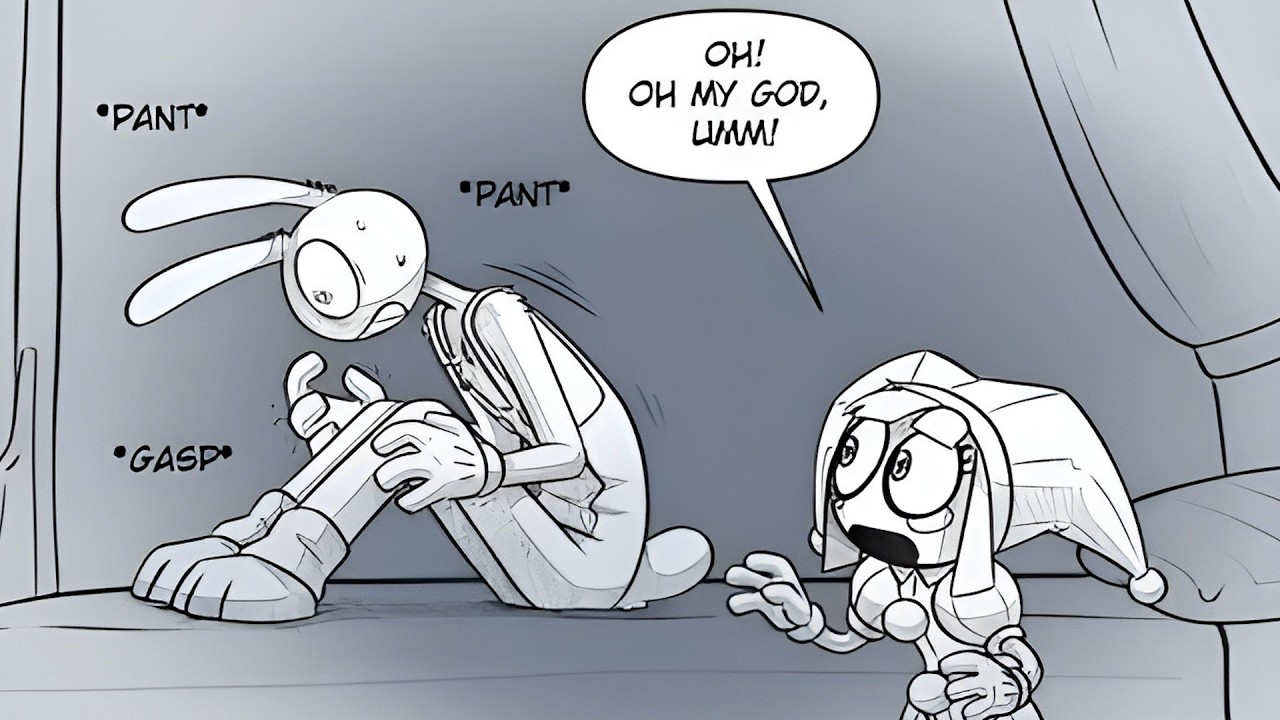 Jax Almost Died… Pomni Saved Him 😳 (Part 1-2) | The Amazing Digital Circus Comic Dub”