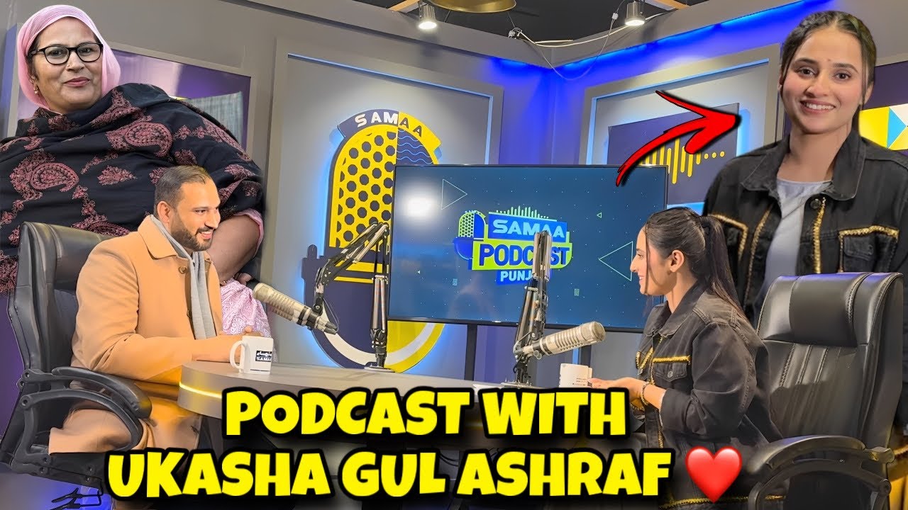 Podcast with Ukasha Gul Ashraf ❤️
