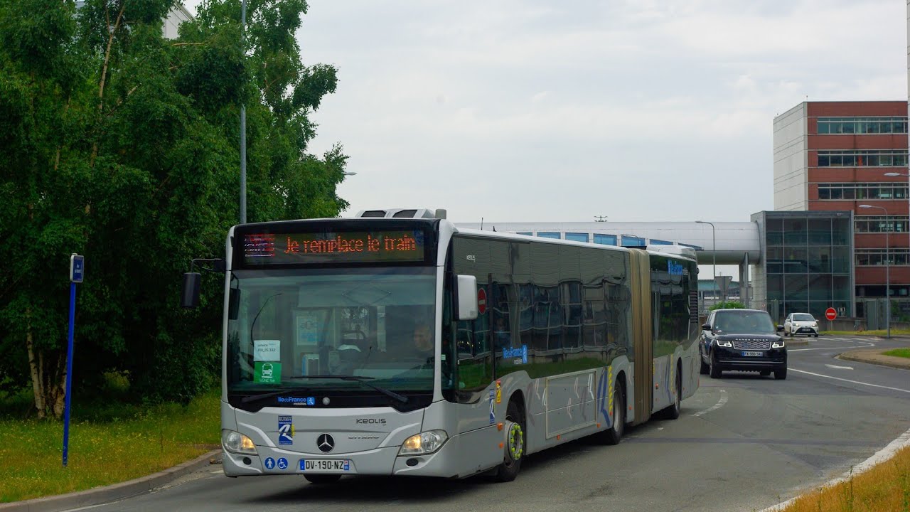 [KICKDOWN] Mercedes Citaro GC2 - Navette Remplacement RER B | Entre Mitry et Roissypôle
