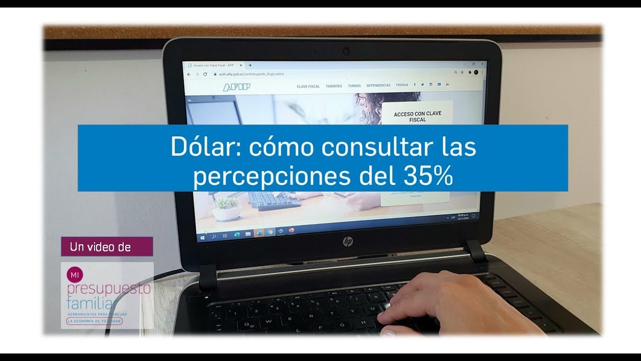 D&oacute;lar: consultar percepciones del 35% en la web de AFIP