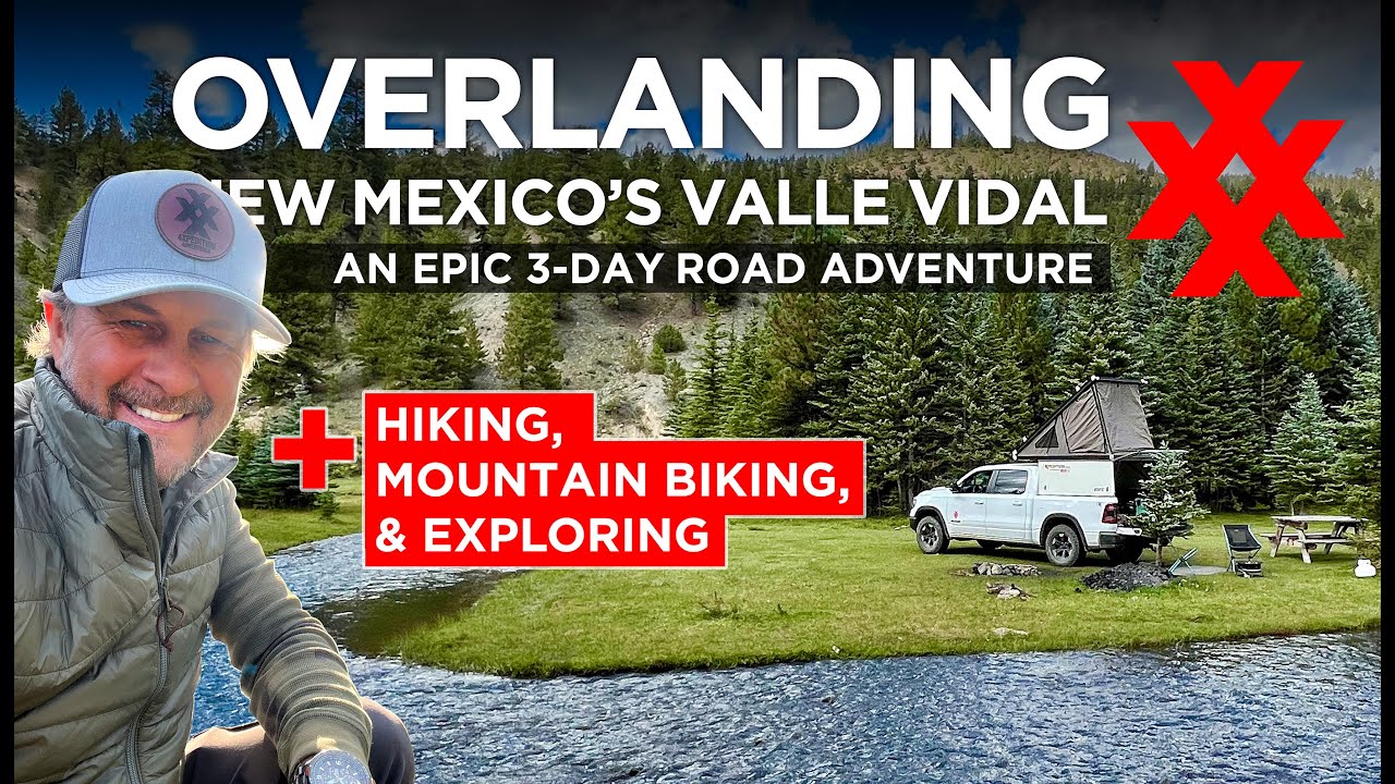 Overland New Mexico's Valle Vidal with our Go Fast Camper on the RAM Rebel.
