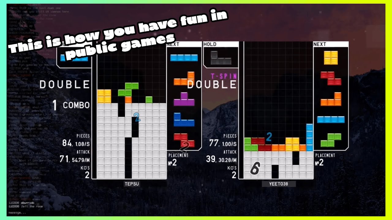 This is how I made TETRIO fun!
