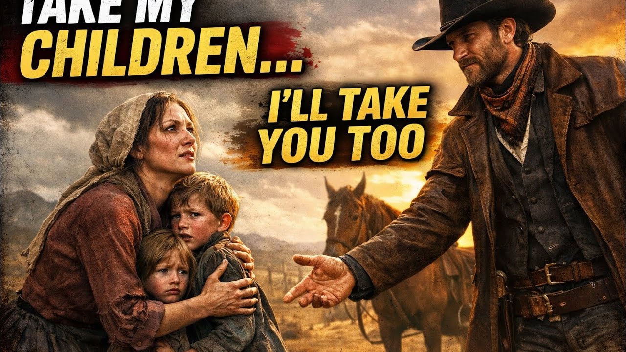 Starving Widow Said “Take My Children— Rich Rancher Answered, I’ll Take You Too” | A True Story of M
