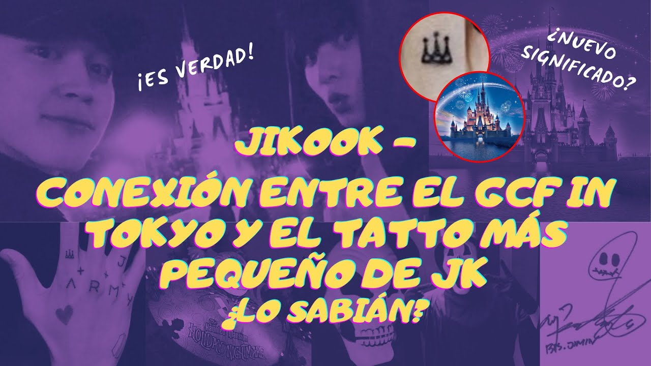 JIKOOK - CONEXI&Oacute;N ENTRE EL GCF IN TOKYO Y EL TATTO DE JK &iquest;LO SAB&Iacute;AN? [SUBS]