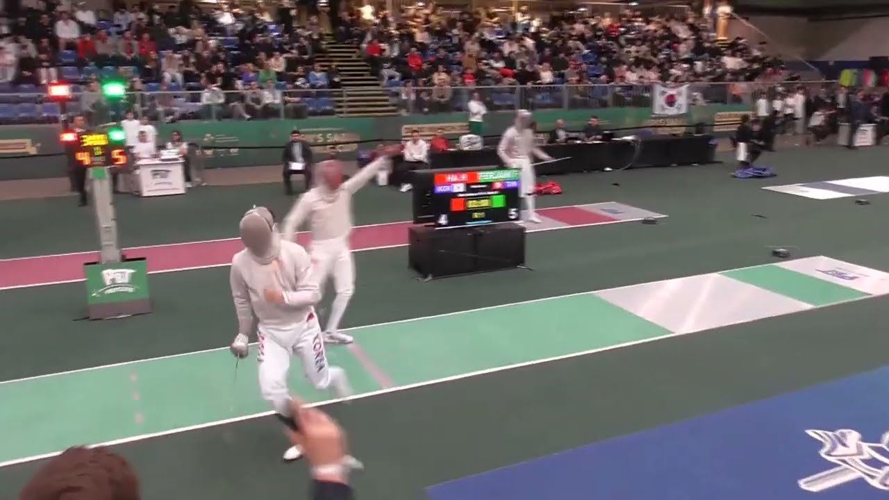 Budapest World Cup 2025 SMS - L16 - Ha Hansol KOR v Fares Ferjani TUN