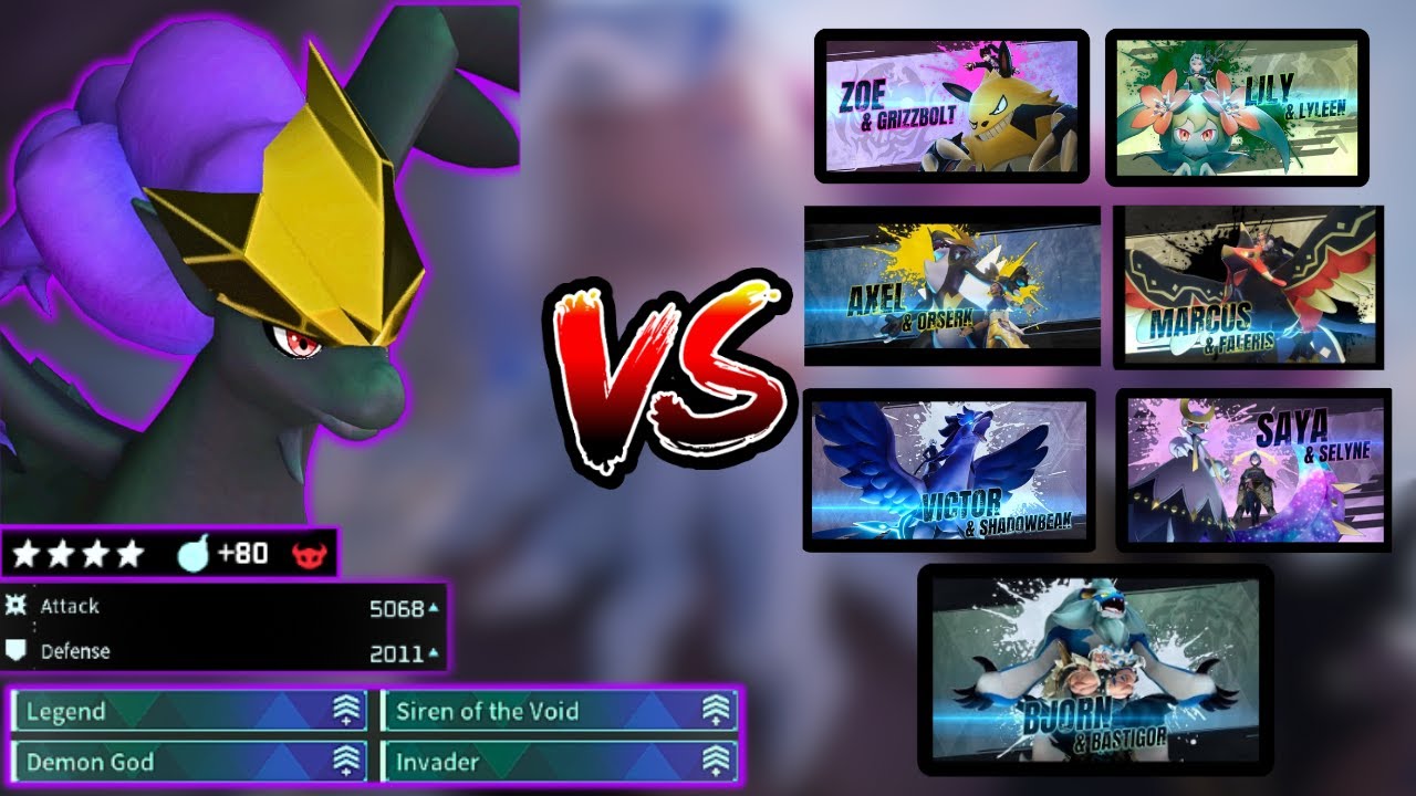 Max Upgraded Frostallion Noct Vs All Towers I PALWORLD FEYBREAK I PALWORLD
