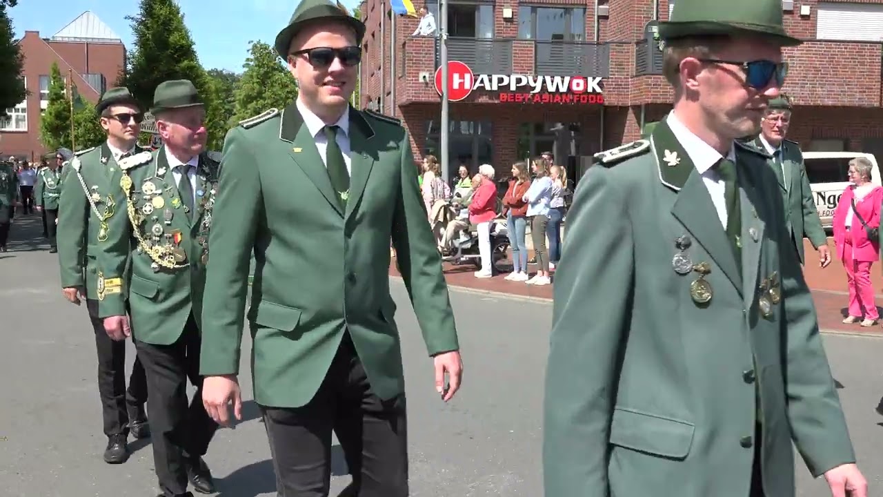 Schützenfest in Visbek 2023 - Montag Festumzug
