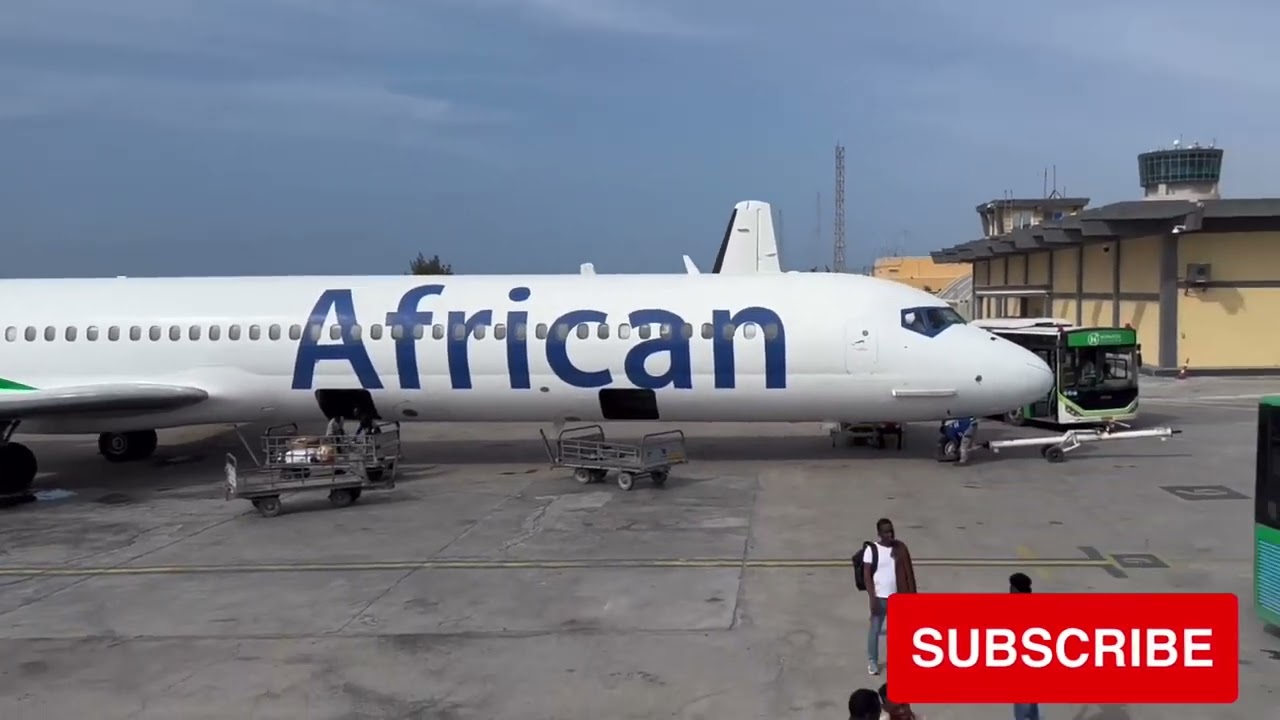Adan Cade international airport in Mogadishu Somalia
