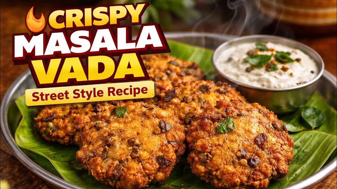Perfect Masala Vada at Home | Crispy & Crunchy Chana Dal Vada Recipe | Amma's Food Secrets
