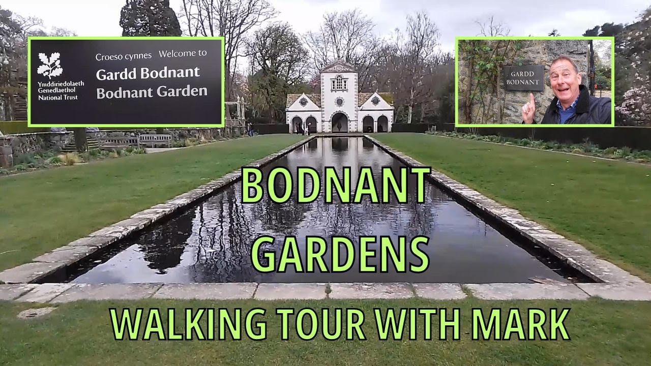 Bodnant Gardens in Wales (UK GARDEN TOURS) Things to do in Wales