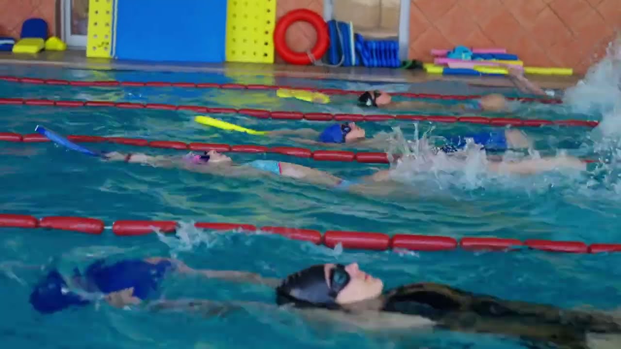 Swimming lesson for kids
