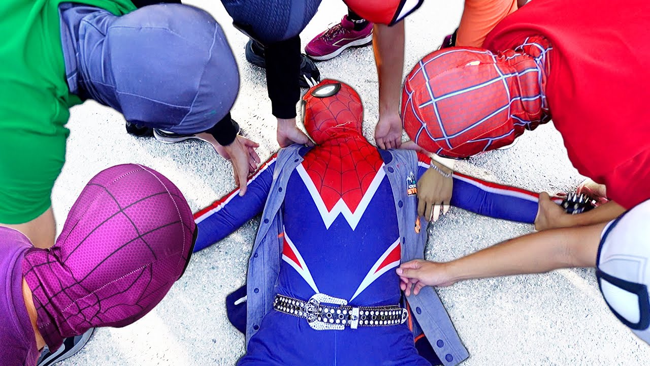 Bros 6 SpiderMan vs New Rock-SuperHero ( Funny Story by FLife TV )
