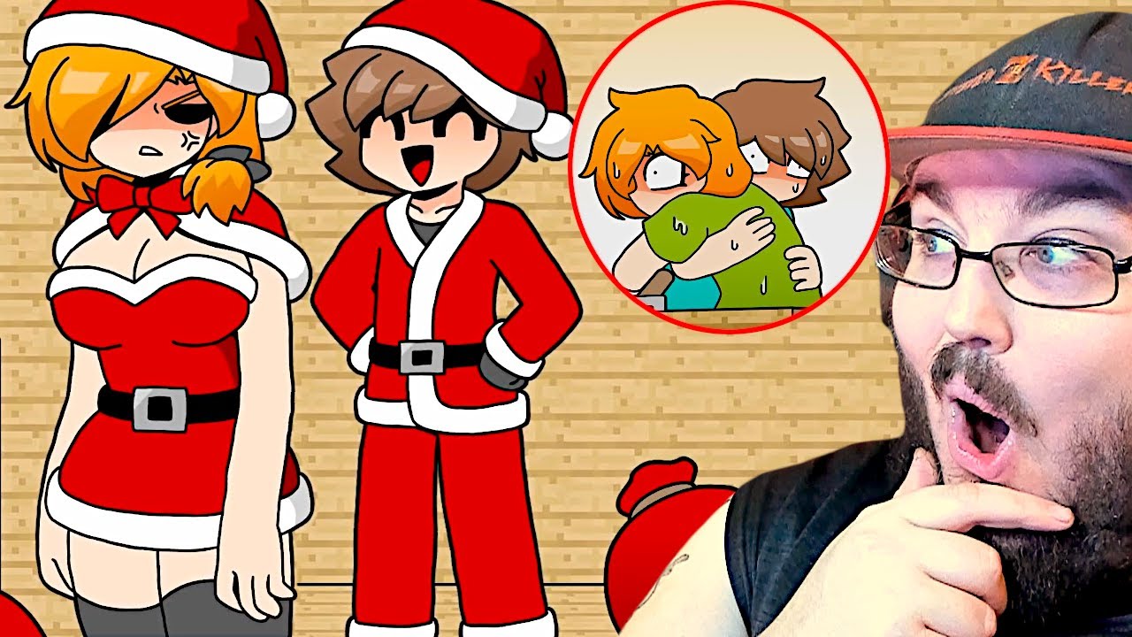 Steve & Alex Minecraft Anime | Merry Christmas, Combat Training, Artificial Respiration part 1 & 2