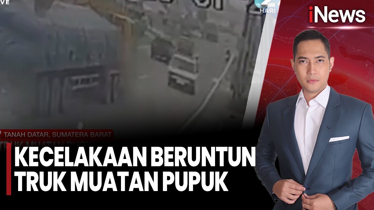 Kecelakaan Beruntun Truk Muatan Pupuk | iNews Room (26/01)